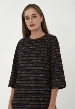 Madam-T MELANICA - Robe De Jour - Grau Weinrot -Madam-T Soldes 2022 9633229e52374908ad09630f6969427c