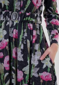 Madam-T EVELINA - Robe Longue - Bla Askk/rosa -Madam-T Soldes 2022 9696ae1aa0d84f9e8b2f55a9c4fff50a