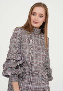 Madam-T VANESSA - Robe De Jour - Grünes Leder/olegine Rot -Madam-T Soldes 2022 96991f37c4a64697a6d313e000c32b60