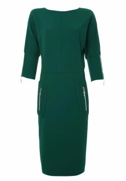 Madam-T FAUSTINA - Robe Pull - Smaragdgrün -Madam-T Soldes 2022 96c7c8f7736a4534958104d700b2f46c