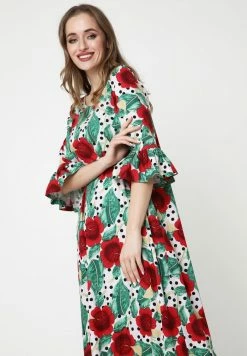 Madam-T Robe Longue - Rosa Rot -Madam-T Soldes 2022 96f4a027cf8644faa0c80aed66e56997