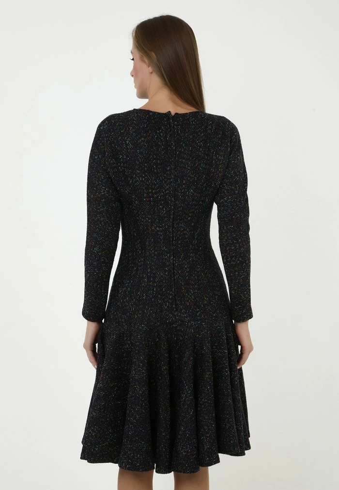 Madam-T SAMARA - Robe Pull - Blau/ingwer 3 Madam-T SAMARA - Robe Pull - Blau/ingwer – Image 3