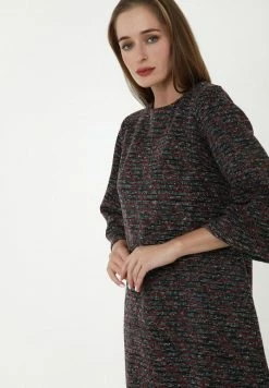 Madam-T MELANICA - Robe De Jour - Dunkelgrau Rot -Madam-T Soldes 2022 9789f218165f4719a5f29d9517c218ff