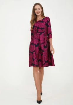 Madam-T AHNA - Robe De Jour - Schwarz