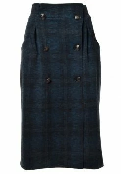 Madam-T ROCK NORMA - Jupe Portefeuille - Dark Blue -Madam-T Soldes 2022 97d474d6d1964dc08f12c100133e8c59