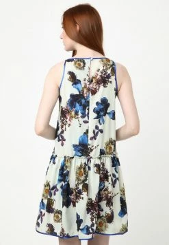 Madam-T LAZUR - Robe De Jour - Gelb Indigo -Madam-T Soldes 2022 98180f5325834cb193d82c6f302cea0c