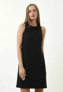 Madam-T KLEID MERSI - Robe Fourreau - Schwarz