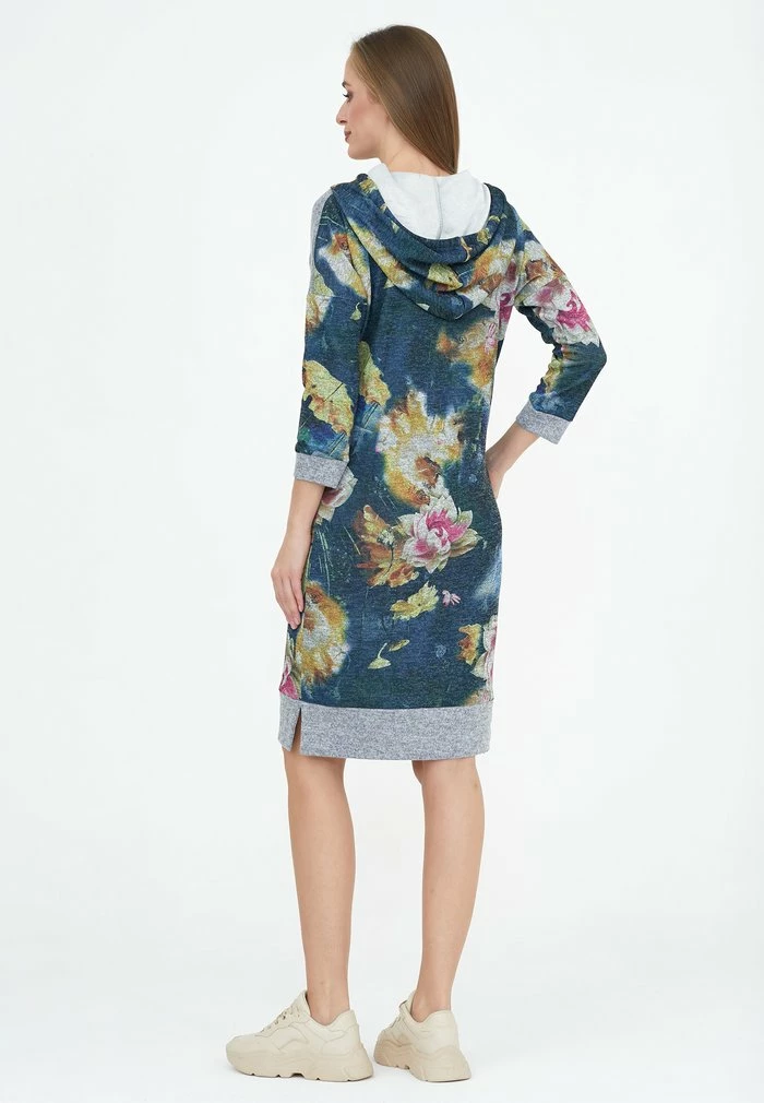 Madam-T VEGETA - Robe De Jour - Blau/mezzello 3 Madam-T VEGETA - Robe De Jour - Blau/mezzello – Image 3