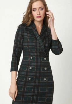 Madam-T KONTATA - Robe Fourreau - Schwarz Grün 10 Madam-T KONTATA - Robe Fourreau - Schwarz Grün -Madam-T Soldes 2022 98e3c9cbdca54ee8bf899c2ad70f6aad