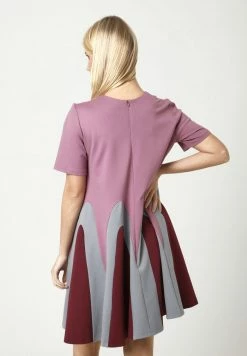 Madam-T JERSEYKLEID MORENA - Robe De Jour - Rosa, Weinrot -Madam-T Soldes 2022 98f2c4116c3e4a9f81861f168957cf29