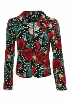 Madam-T Blazer - Schwarz Rot 13 Madam-T Blazer - Schwarz Rot -Madam-T Soldes 2022 98f6e61732624e47a0d165c815c42e9f