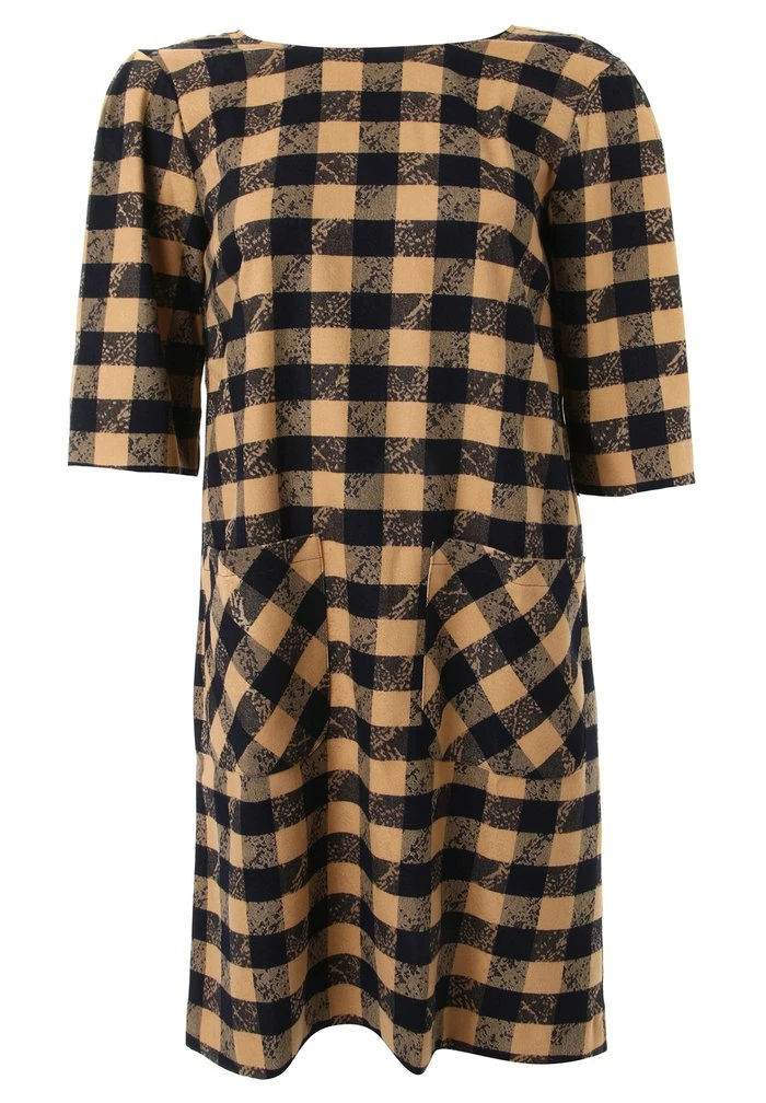 Madam-T ALLTAGSKLEID MILANIA - Robe De Jour - Beige, Blau 8 Madam-T ALLTAGSKLEID MILANIA - Robe De Jour - Beige, Blau – Image 8