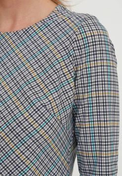 Madam-T OTRA - Robe De Jour - Grau Gelb -Madam-T Soldes 2022 991a853eaef143988f4040aa1d5a1d57