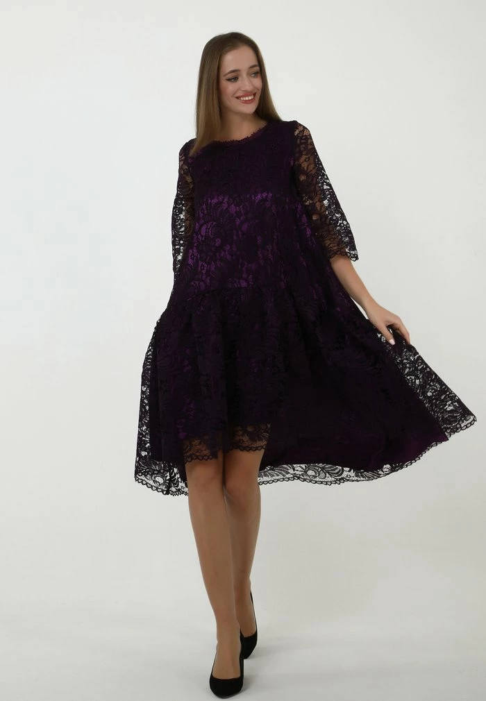 Madam-T EVA - Robe De Jour - Lila 3 Madam-T EVA - Robe De Jour - Lila – Image 3