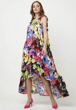 Madam-T PERCAMA - Robe De Jour - Lila, Hellgrün -Madam-T Soldes 2022 99ec21fc11a6407aa24fe3f0c94c3280