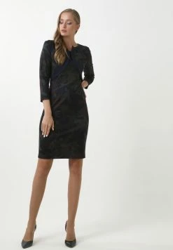 Madam-T DIANA - Robe Fourreau - Blau, Grau -Madam-T Soldes 2022 9a35452bc1754c79bab81efb043308f2