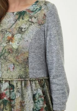 Madam-T KLEID CHARLIS - Robe De Jour - Oliv, Grau -Madam-T Soldes 2022 9ab7ed71990d496e8f3fc0c8d74f8f26