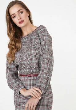 Madam-T KALIPSA - Robe Fourreau - Grünes Leder/burgund 10 Madam-T KALIPSA - Robe Fourreau - Grünes Leder/burgund -Madam-T Soldes 2022 9b0edde719d54ff08100916d301f7dd7