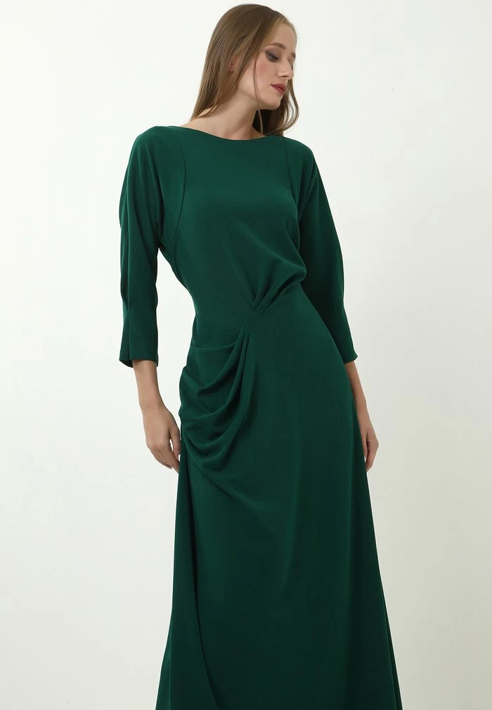 Madam-T ARAVA - Robe Longue - Grün 4 Madam-T ARAVA - Robe Longue - Grün – Image 4