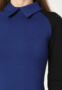 Madam-T JERSEYKLEID AVIRA - Robe De Jour - Indigo, Schwarz -Madam-T Soldes 2022 9c16f17f5ff74fa7b6995d4d59056bef