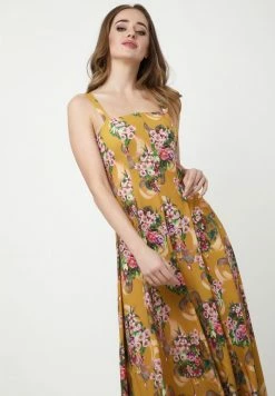 Madam-T VERBA - Robe De Jour - Senf, Rosa -Madam-T Soldes 2022 9c22461a34d446f7ac281c8d63512736