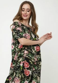 Madam-T DERIN - Robe De Jour - Schwarz, Hellgrün -Madam-T Soldes 2022 9c2a4cbf611d453083761d38fe53e3e0