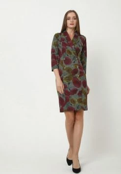 Madam-T KONTATA - Robe Fourreau - Grau, Senf -Madam-T Soldes 2022 9c5e886cedd747e9afbb865e649bcc05