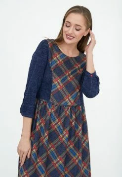 Madam-T SHARLIS - Robe De Jour - Blau/rot -Madam-T Soldes 2022 9c6304306491448bbca543c519876f8d