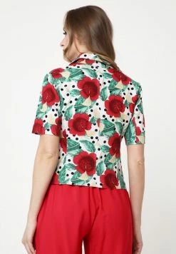 Madam-T PARADISE - Blazer - Rosa/rot -Madam-T Soldes 2022 9cb1d8b7571443e8b2fb54ae7bf01f6b