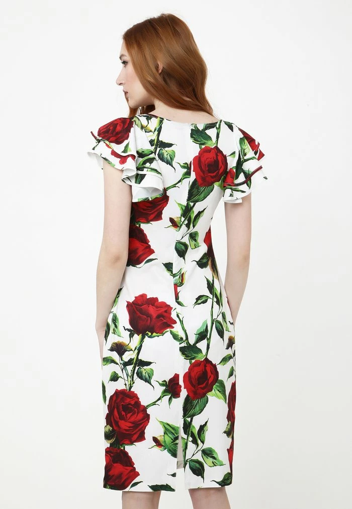 Madam-T Robe De Jour - Kornblume Blau Lila 5 Madam-T Robe De Jour - Kornblume Blau Lila – Image 5