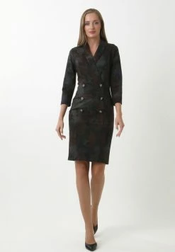 Madam-T KONTATA - Robe Fourreau - Grau/braun 12 Madam-T KONTATA - Robe Fourreau - Grau/braun -Madam-T Soldes 2022 9da34deeea3d41998228bf9c74971f74