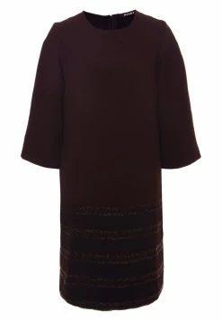 Madam-T MILANIKA - Robe Pull - Pflaume, Schwarz -Madam-T Soldes 2022 9dacf9e206ee4ed2baa6e28200dd1c9e