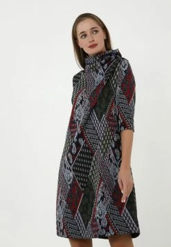 Madam-T LEELINA - Robe De Jour - Khaki, Rot -Madam-T Soldes 2022 9dcf524b956b45b58e9fd055dde8df8b