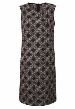 Madam-T LANA - Robe De Jour - Schwarz/ Beige -Madam-T Soldes 2022 9df38b764b1a45e68de8c277252490e6