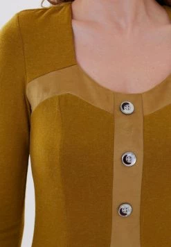 Madam-T Robe Longue - Light Brown -Madam-T Soldes 2022 9e0c7470186344eb84e3bba3cc233c63