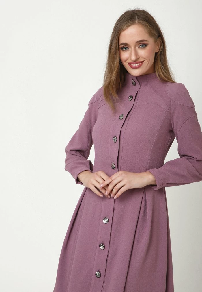 Madam-T LIVARA - Robe Chemise - Rosa 5 Madam-T LIVARA - Robe Chemise - Rosa – Image 5