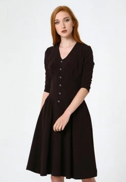 Madam-T DAISY - Robe De Jour - Braun