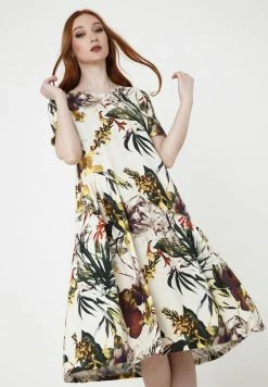 Madam-T Robe De Jour - Milchig Gelb