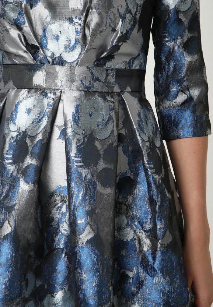 Madam-T AHNA - Robe De Soirée - Silbrig/blau 4 Madam-T AHNA - Robe De Soirée - Silbrig/blau – Image 4