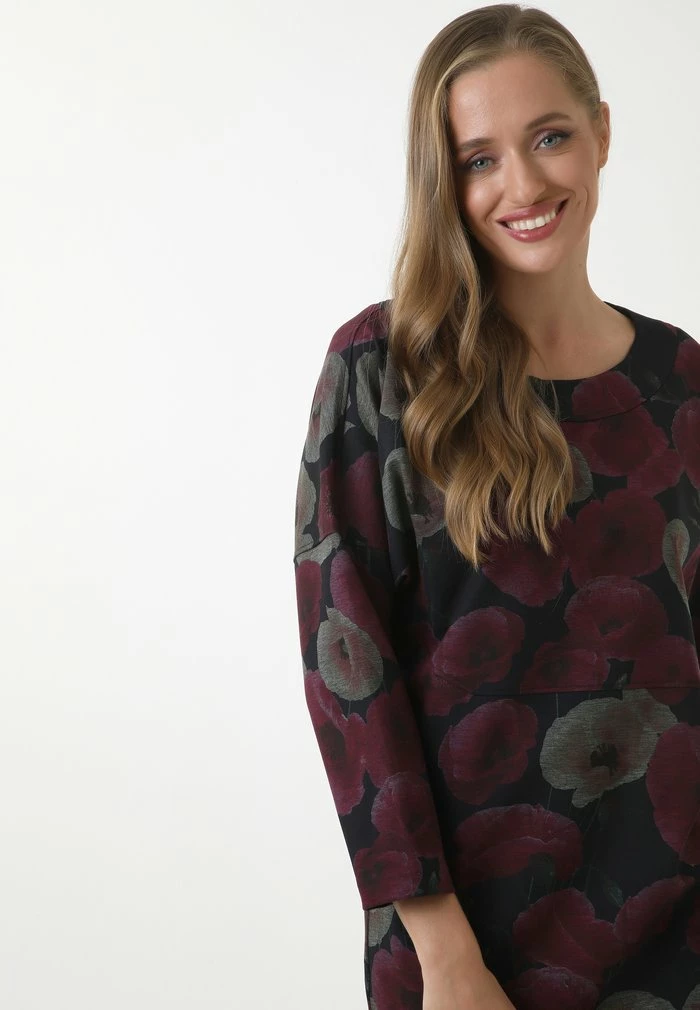 Madam-T LEONIE - Robe De Jour - Blue/fuchsia 5 Madam-T LEONIE - Robe De Jour - Blue/fuchsia – Image 5