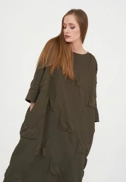 Madam-T FAILA - Robe De Jour - Khakifarben -Madam-T Soldes 2022 9f8dd741bf2640afae55f38cc83e575a