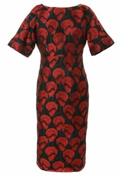 Madam-T ALTEA - Robe Fourreau - Schwarz, Rot 17 Madam-T ALTEA - Robe Fourreau - Schwarz, Rot -Madam-T Soldes 2022 9fc91f5557bd460fa8e54374051c497f