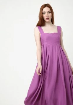 Madam-T SOMMER - Robe Longue - Lila -Madam-T Soldes 2022 9fcf1632152c45c29026120abdcb13ac