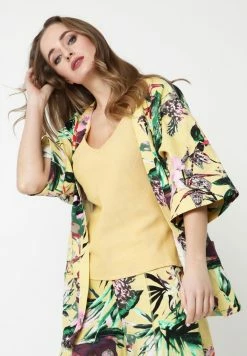 Madam-T EIDA - Blazer - Gelbgrün