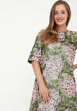 Madam-T MILANA - Robe De Jour - Rosa, Grün -Madam-T Soldes 2022 a02eb5303e4d45048e9ce9be490defcd