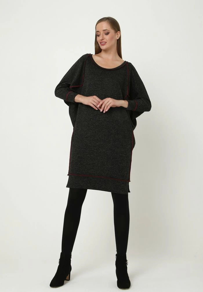 Madam-T Robe De Jour - Schwarz 4 Madam-T Robe De Jour - Schwarz – Image 4