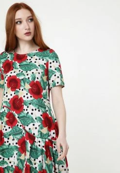 Madam-T Robe De Jour - Rosa Rot -Madam-T Soldes 2022 a0f1d0392f494531aa7856c68684c118