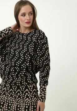 Madam-T CHERRY - Robe Fourreau - Schwarz/creme -Madam-T Soldes 2022 a1eb94f5ee2240328c6d01645019f489