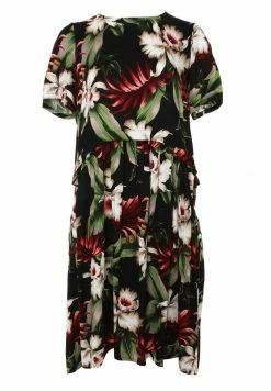 Madam-T Robe De Jour - Schwarz, Grün -Madam-T Soldes 2022 a217522f2f2f4638b4b9f7bae84f1e0f