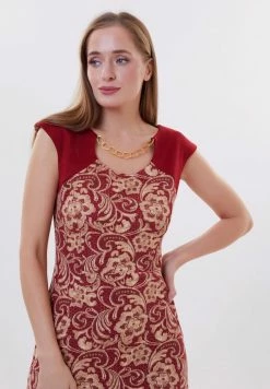 Madam-T KONIA - Robe De Jour - Rot Beige -Madam-T Soldes 2022 a2debde3ea3e427e8b0ad5155ce38a6c